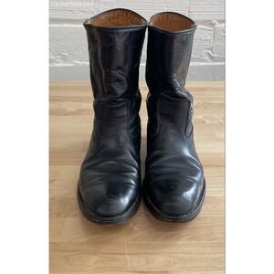 Goodyear Wingfoot Black womens vintage Texas boots. - Size 11